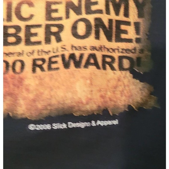 Gangster Machine Gun Kelly T Shirt Black Medium 2006 Mobster Crime Y2K - Picture 8 of 8